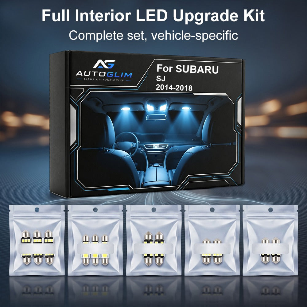 2019-2021 Subaru SK LED Interior Light Kit (10-Piece) - Canbus Error Free