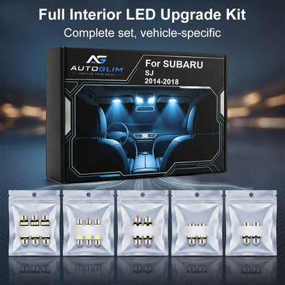 2019-2021 Subaru SK LED Interior Light Kit (10-Piece) - Canbus Error Free