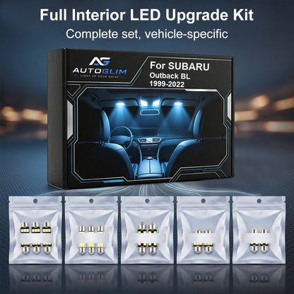 1999-2022 Subaru Outback BL LED Interior Light Kit - Canbus Error Free
