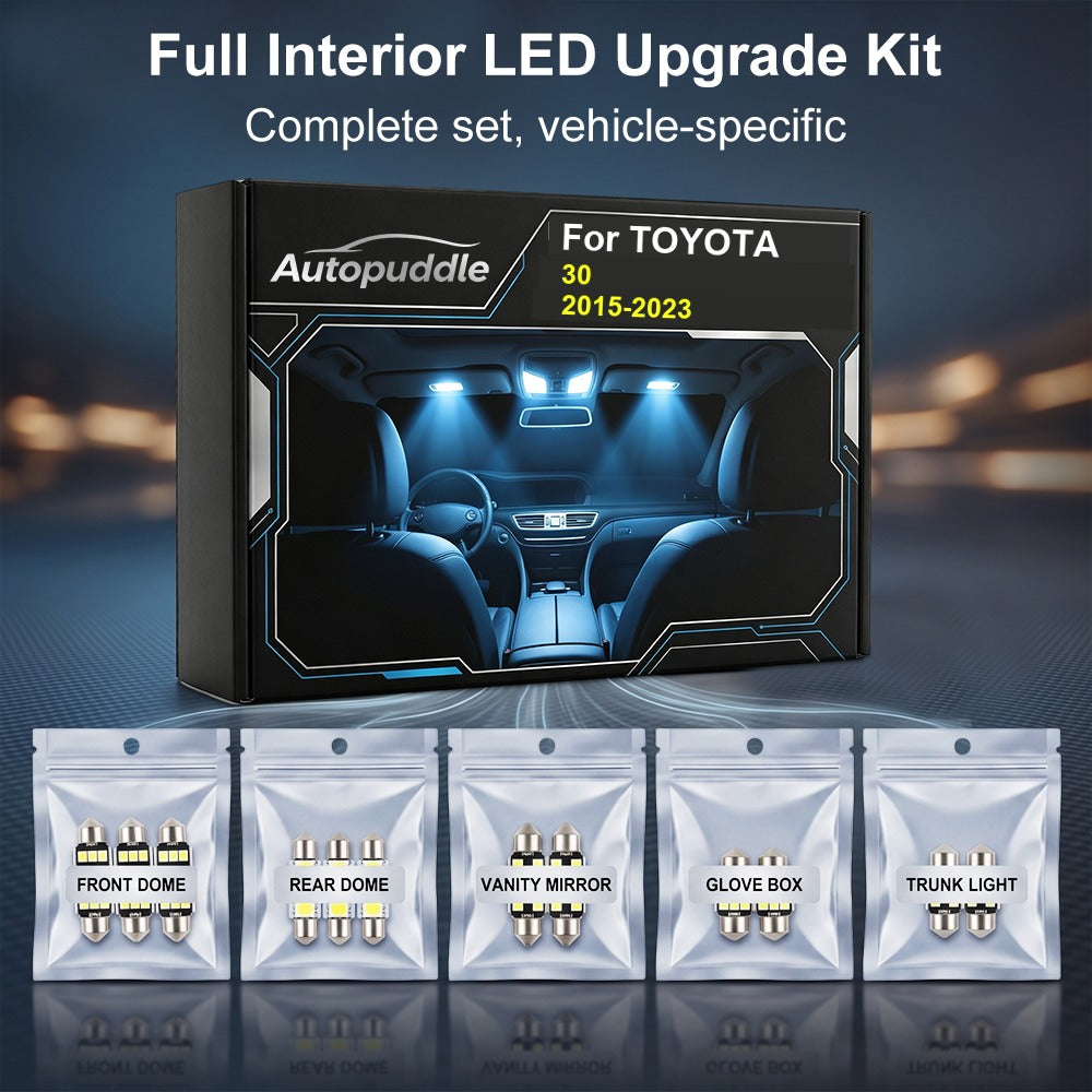 AutoGlim Toyota 10 LED Interior Light Kit (15 - product main image