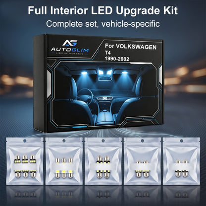 1990-2002 Volkswagen T4 LED Interior Light Kit (14-Piece) - Canbus Error Free