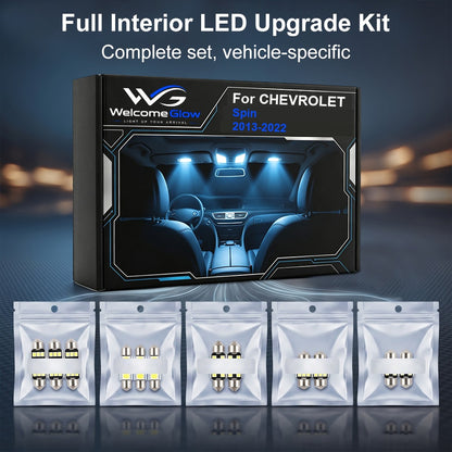 AutoGlim Chevrolet Spin LED Interior Light Kit (10 - product image
