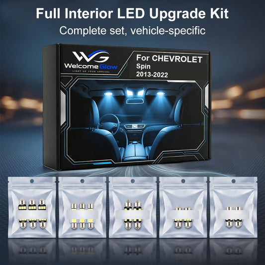 AutoGlim Chevrolet Spin LED Interior Light Kit (10 - product main image