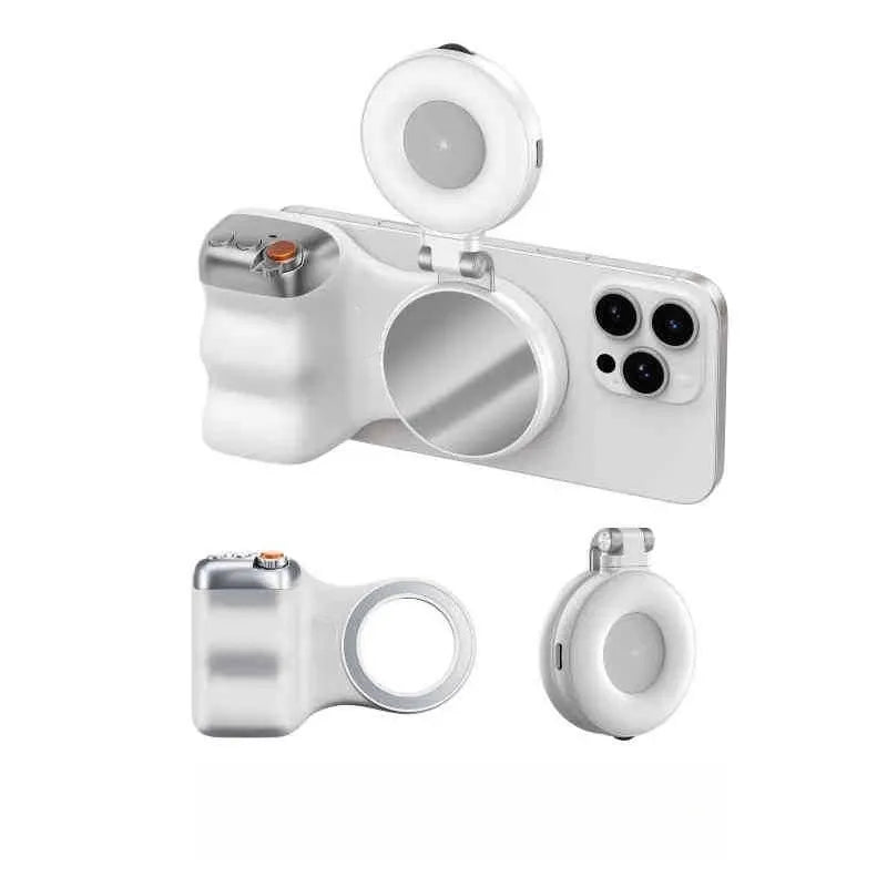 Magnetic Phone Camera Grip, Bluetooth Shutter & Zoom for iPhone & Android - Full Interior LED Upgrade Kit product photo