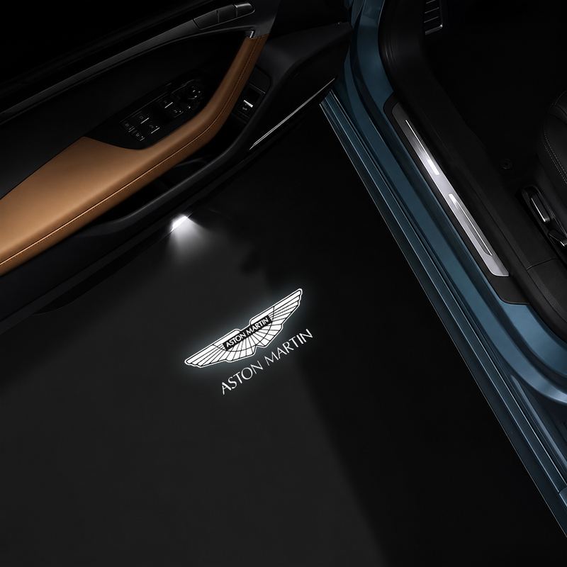 AutoGlim Aston Martin Compatible Car Door Puddle Lights - product main image