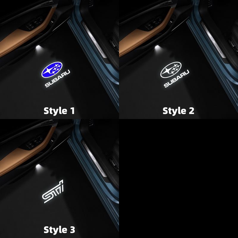 AutoGlim Subaru Compatible Car Door Puddle Lights - product image