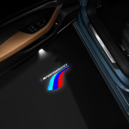 AutoGlim BMW Compatible Car Door Puddle Lights - color options