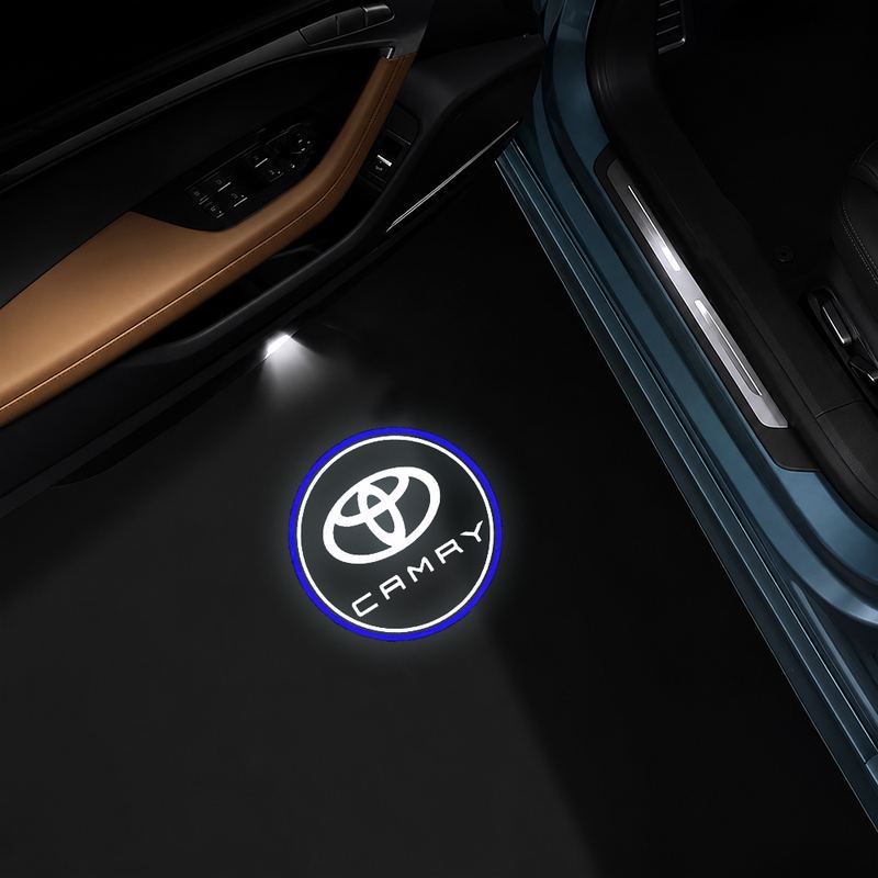 AutoGlim Toyota Prado Compatible Puddle Lights (2010 - size guide