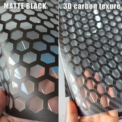 Honeycomb Stickers Stylish Tail Hollow Protector Decals Rear Wrap