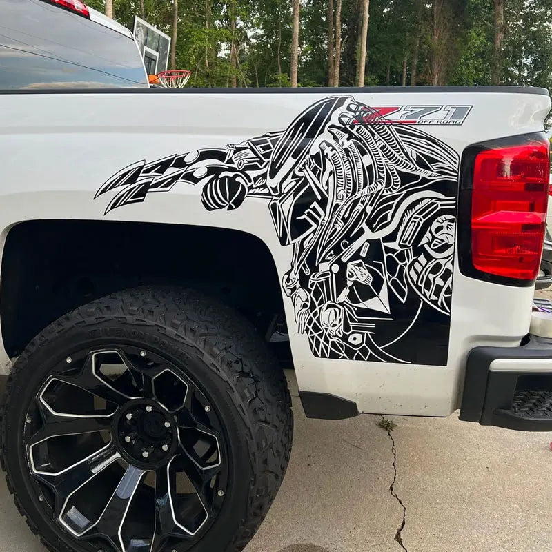 Large Predato Sticker Characters Body Monster Stickers Big