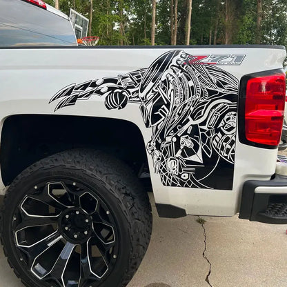 Large Predato Sticker Characters Body Monster Stickers Big