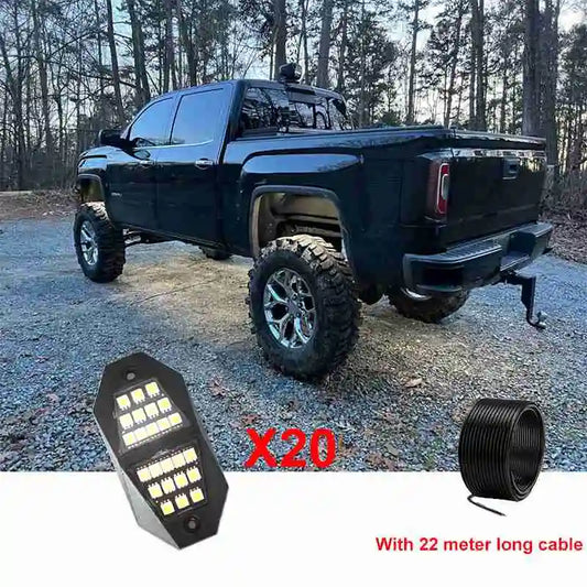 White Rock Trucks Pods 210-degree Wide Angle 6000K Pure