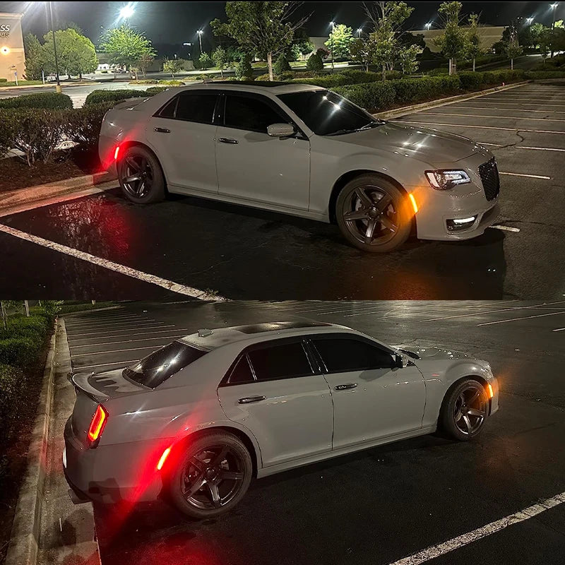 For Chrysler 300 Front Rear Bumper Side Fender Marker Parking