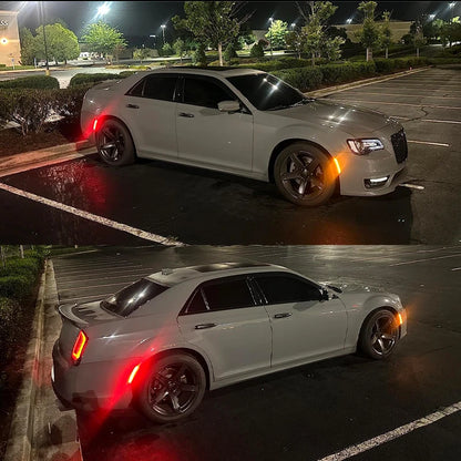 For Chrysler 300 Front Rear Bumper Side Fender Marker Parking