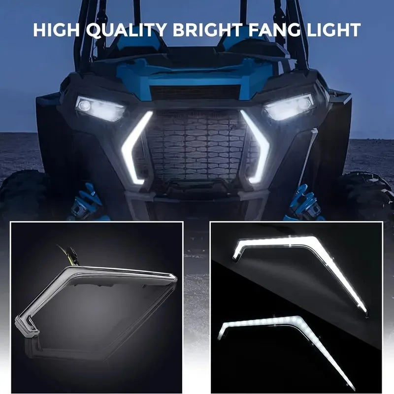 For Polaris Rzr Xp 1000 Turbo Plug Play Blinker Fang Kit