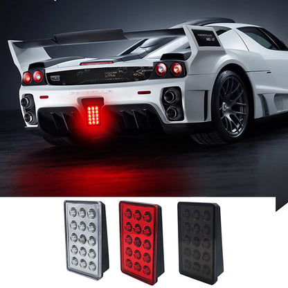 12V 15LED Brake Pilot F1 Rear Tail Flash Warning