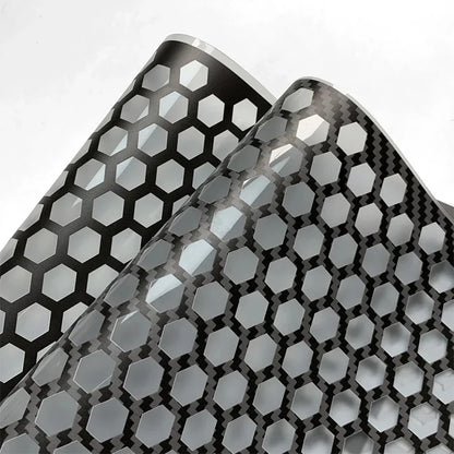 Honeycomb Stickers Stylish Tail Hollow Protector Decals Rear Wrap