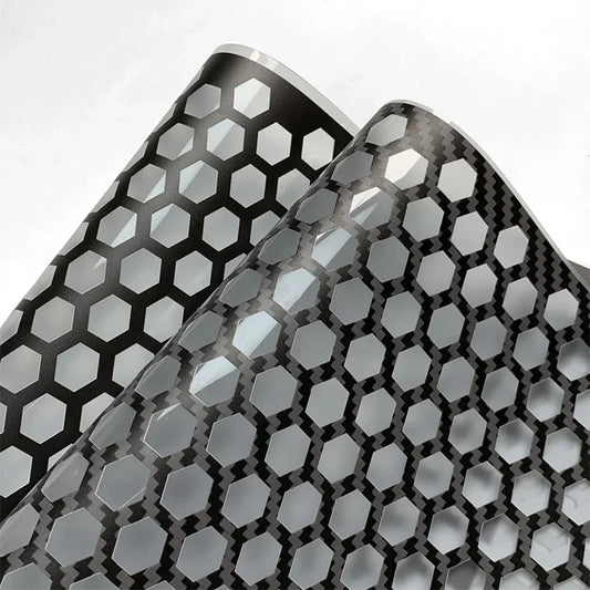 Honeycomb Stickers Stylish Tail Hollow Protector Decals Rear Wrap
