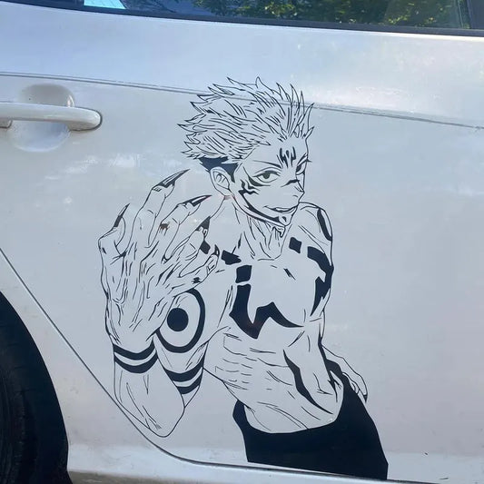Anime Large Stickers Sticker Handsome Boy Window Body Hood