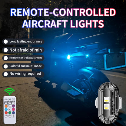 Seametal Wireless Aircraft Airplane Helicopter Warning RGB