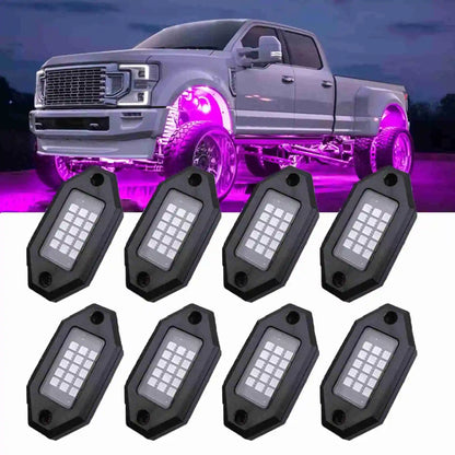 RGB Rock Kit Trucks 8POD 12V Control Multifunctional Extension