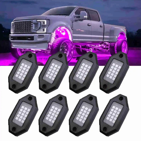 RGB Rock Kit Trucks 8POD 12V Control Multifunctional Extension