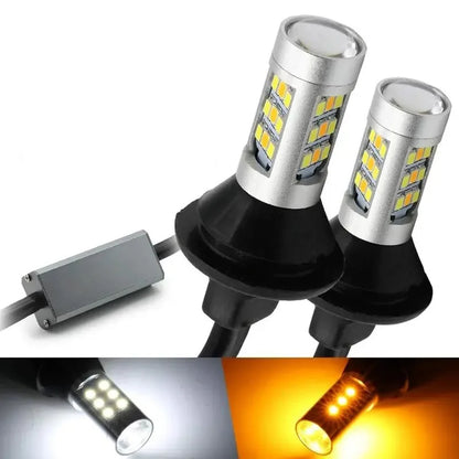 7443 7444NA Switchback Bulb Set 2PCS Front Turn Signals