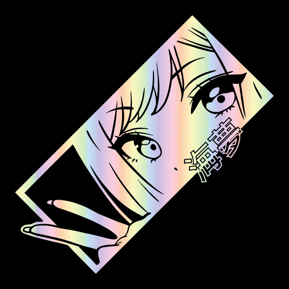 Dress Up Girl Decals Japanese Anime Sticker Jdm Decorate