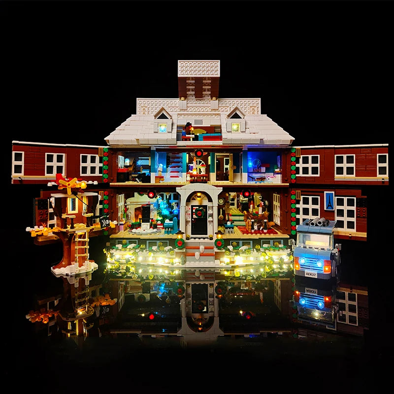 For Lego Home Alone Kevin 21330 Kit House Ideas Not Include