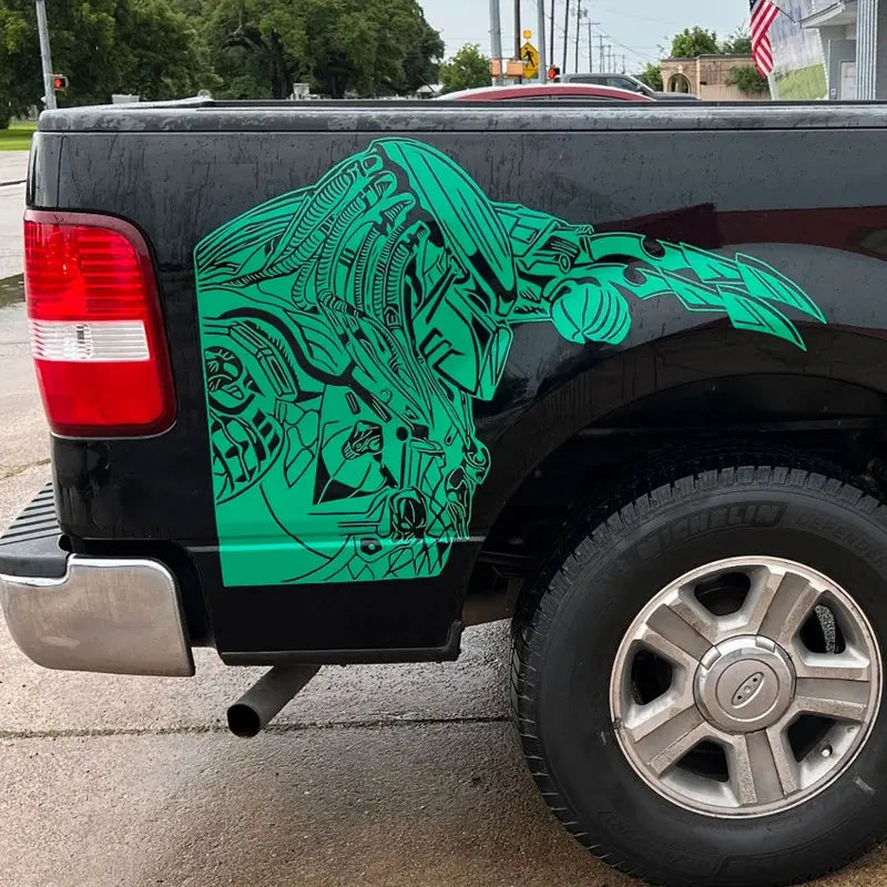 Large Predato Sticker Characters Body Monster Stickers Big