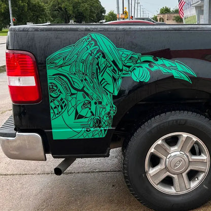 Large Predato Sticker Characters Body Monster Stickers Big