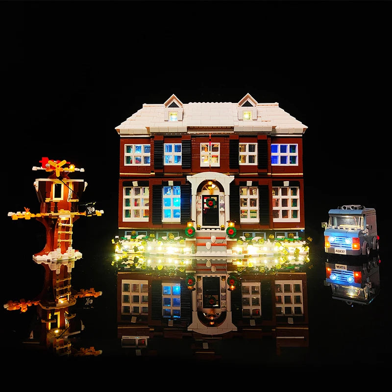 For Lego Home Alone Kevin 21330 Kit House Ideas Not Include