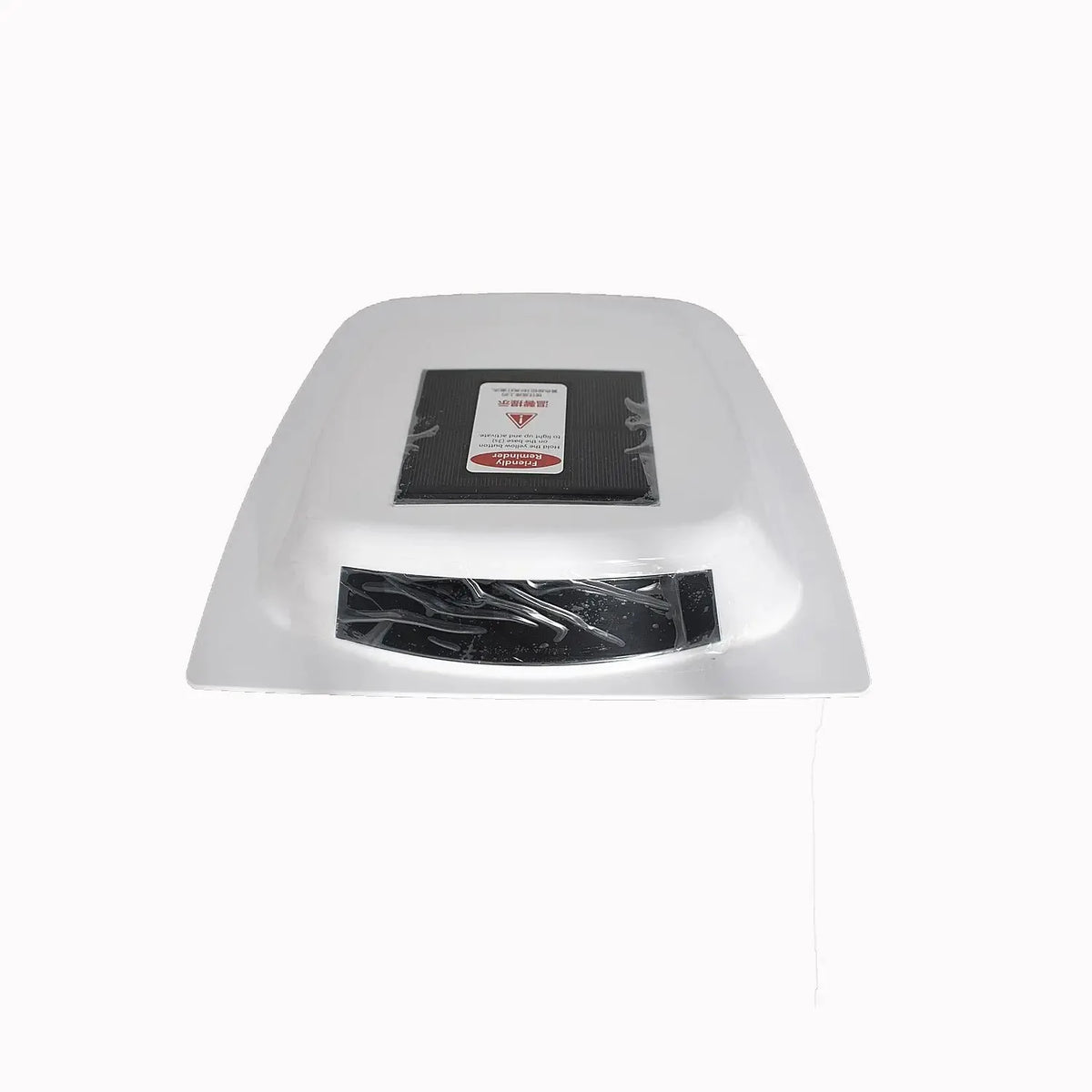 White Wireless Solar RGB Cab Truck no-drill Installation Glue