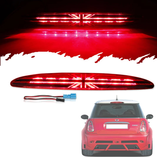 For MINI Cooper R50 R53 1ST 1PC Union Jack Logo Mount Third 3RD