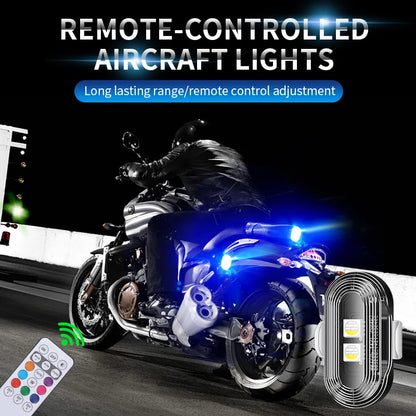 Seametal Wireless Aircraft Airplane Helicopter Warning RGB