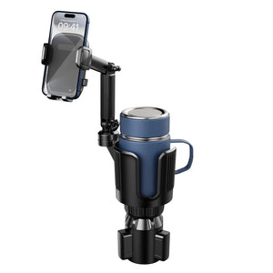 For Iphone Samsung All 1PC 2-in-1 Cup Holder Phone Mount 360