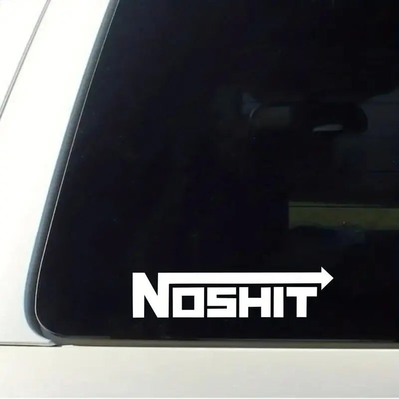 Noshit Nos Decal Funny Truck Vinyl Sticker Jdm Racing