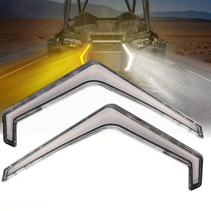 For Polaris Rzr Xp 1000 Turbo Plug Play Blinker Fang Kit