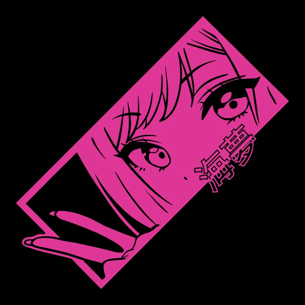 Dress Up Girl Decals Japanese Anime Sticker Jdm Decorate
