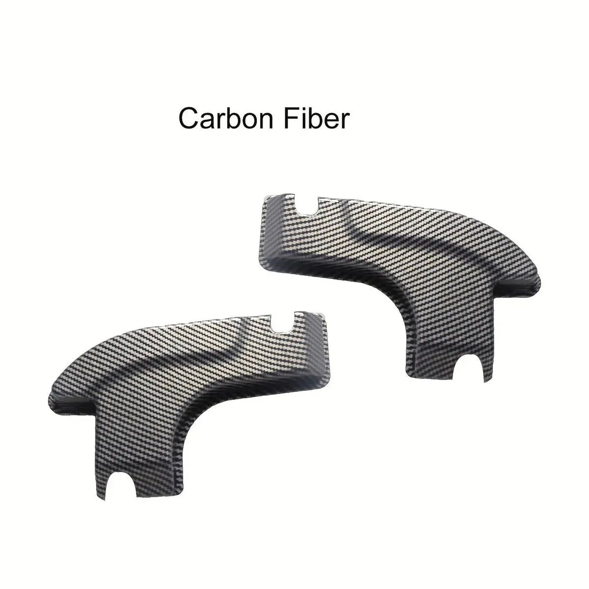 For Jeep Wrangler Jl R Ear Defogger Cable Cover Set Black Carbon