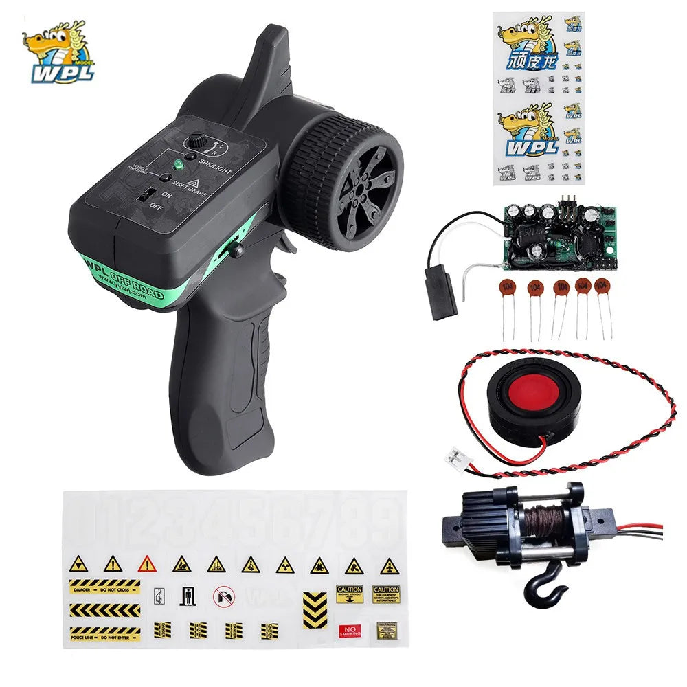 For Wpl Wpl Remote Control Sound System V3 Transmitter Winch