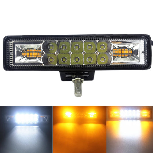 For Offroad 4X4 ATV 48W Strobe Flash Bar White Amber Blue Red SUV