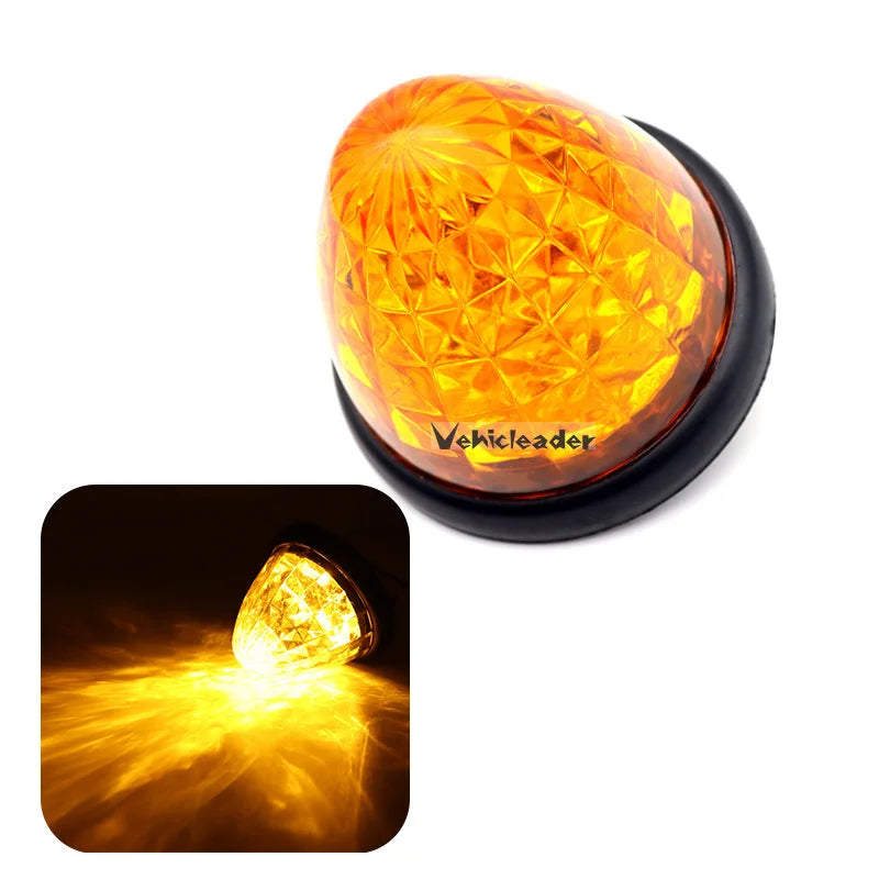 24V Waterproof Emergency Alarm Conical Tail Turn Signal Warning