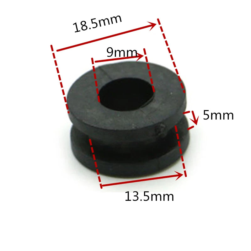 For Motorcycle Fairings Bodywork Ring Cowling pack-10 Rubber