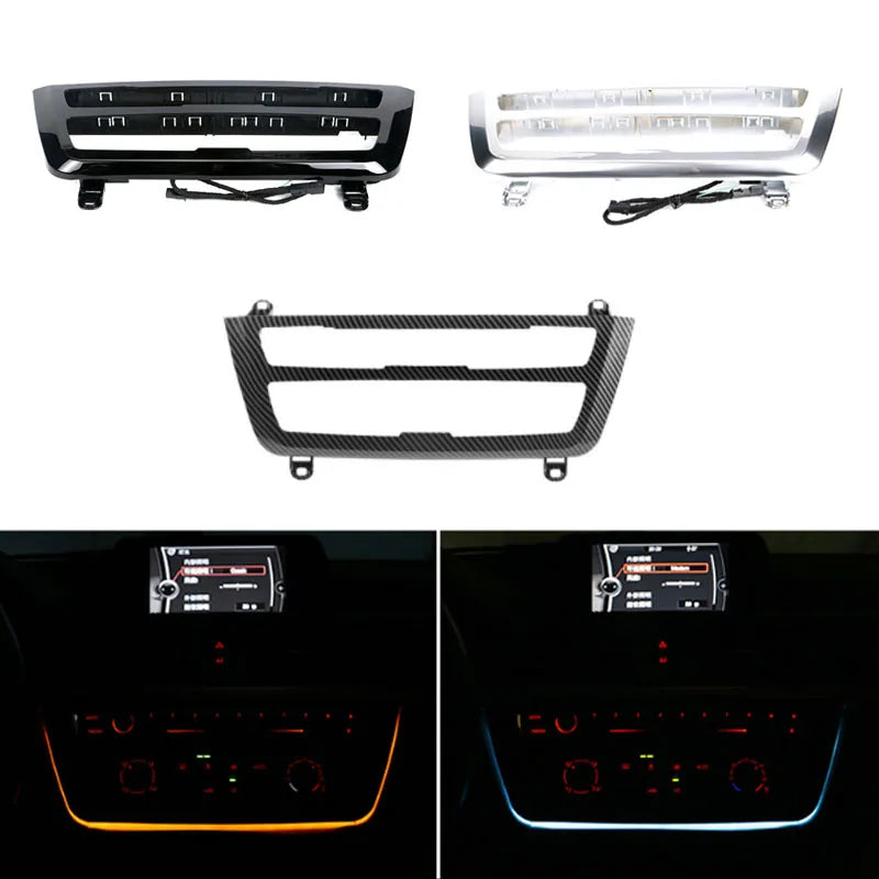 For BMW 3 & 4 Series Radio Trim Dashboard Center Console Ac