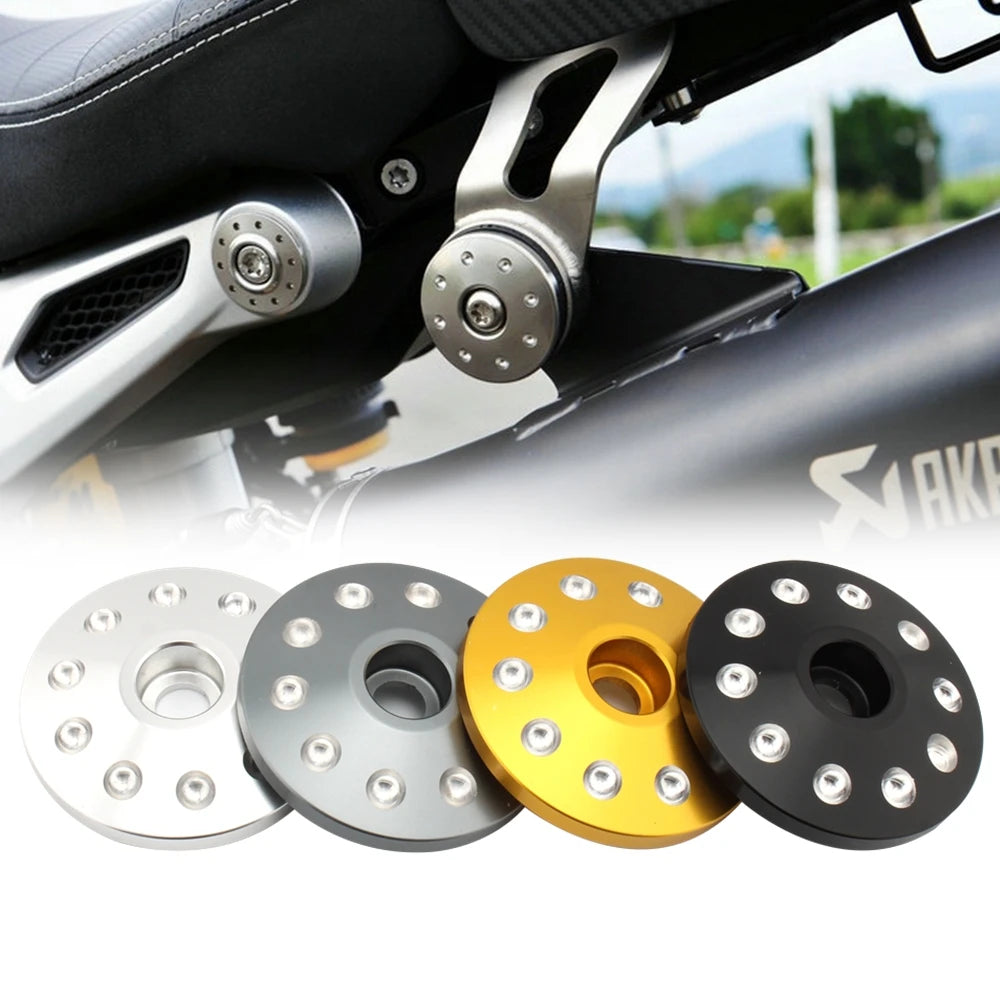 For BMW R Nine T R9T Motorcycle Titanium Bolts Exhaust Formed