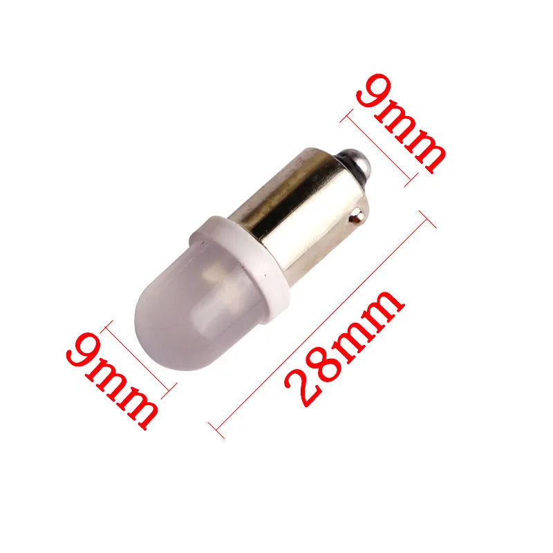 100PCS Ac Dc 6V 6.3v T4W ba9s Wedge Base