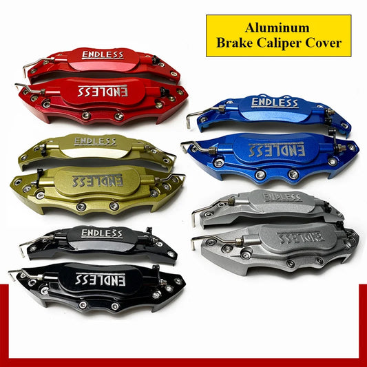 For BMW Mercedes Benz Audi VW 2PCS Aluminum Endless Brake