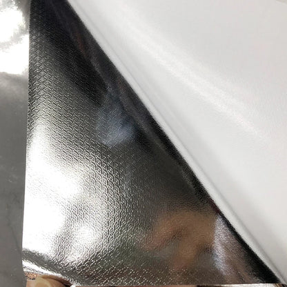 50CM 200 300 400 500CM Strechable Chrome Mirror Silver