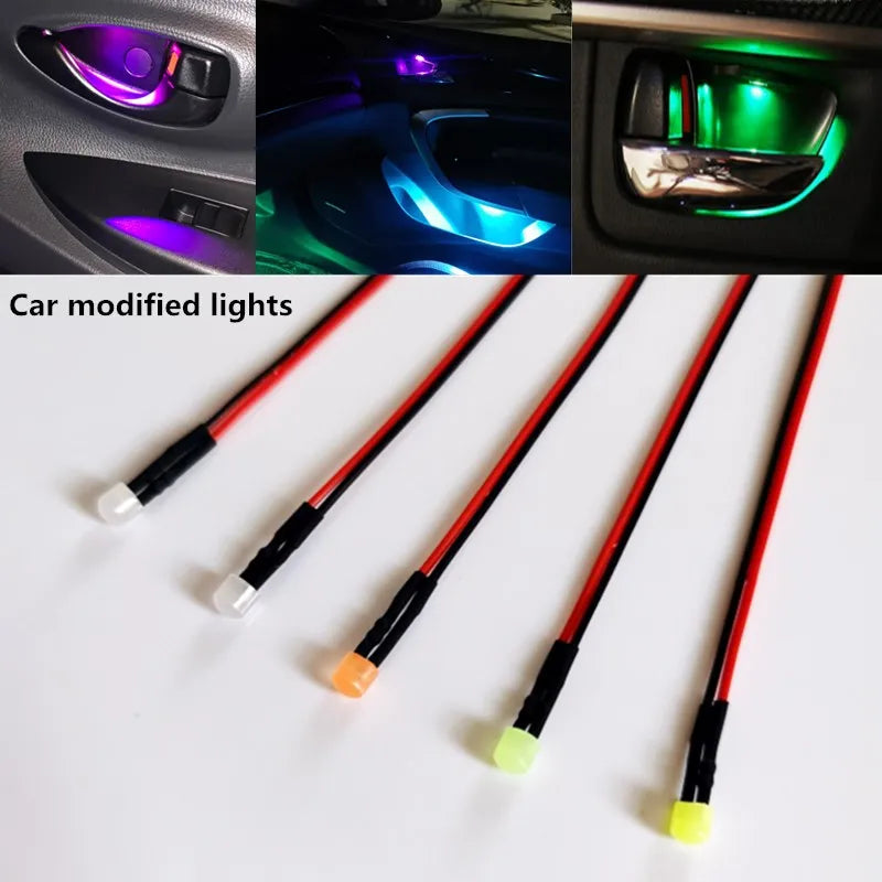 10PCS Modification Interior Small Large 12v-24vdc